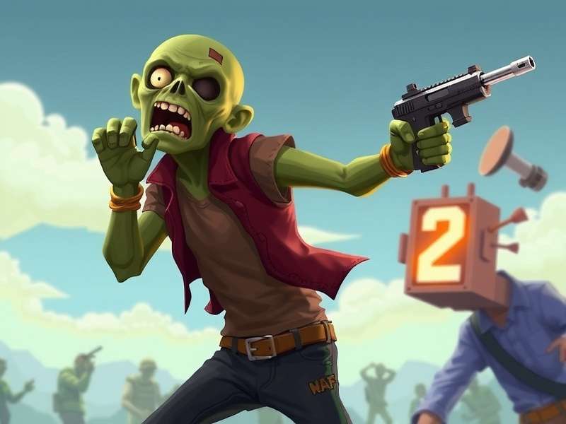 Deadly Zombie Chase Game Banner